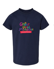 Toddler Fine Jersey Tee / Navy / Ghent United Methodist Preschool