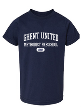 Toddler Fine Jersey Tee Collegiate / Navy / Ghent United Methodist Preschool