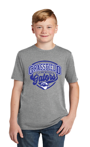 Youth Perfect Tri Tee (Youth) / Grey Frost / Grassfield Elementary School