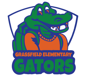 3" Sticker / Grassfield Elementary School