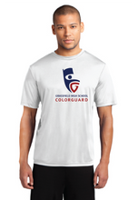 Performance Tee / White / Grassfield High School Band / Colorguard