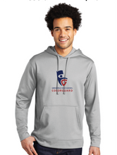 Performance Fleece Pullover Hooded Sweatshirt / Silver / Grassfield High School Band / Colorguard
