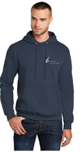 Fleece Pullover Hooded Sweatshirt / Navy / Grassfield High School Band / Jazz