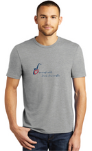 Perfect Tri Tee / Heathered Grey / Grassfield High School Band / Jazz