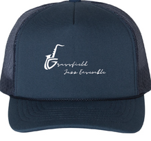 Foam Trucker Cap / Navy / Grassfield High School Band / Jazz