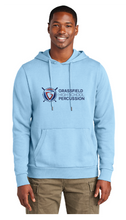 Fleece Hoody / Ice Blue / Grassfield High School Band / Percussion