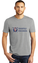 Perfect Tri Tee / Heathered Grey / Grassfield High School Band / Percussion