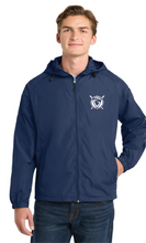Hooded Raglan Jacket / Navy / Grassfield High School Band / Percussion