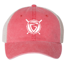 Pigment-Dyed Trucker Cap / Red / Grassfield High School Band / Percussion
