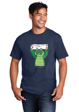Design Winner - Core Cotton Tee (Youth & Adult) / Navy / Grassfield Elementary School