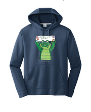 Design Winner - Performance DriFit Hooded Sweatshirt (Youth & Adult) / Navy / Grassfield Elementary School