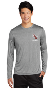 Long Sleeve Heather Contender Tee / Graphite / Great Neck Middle School Softball
