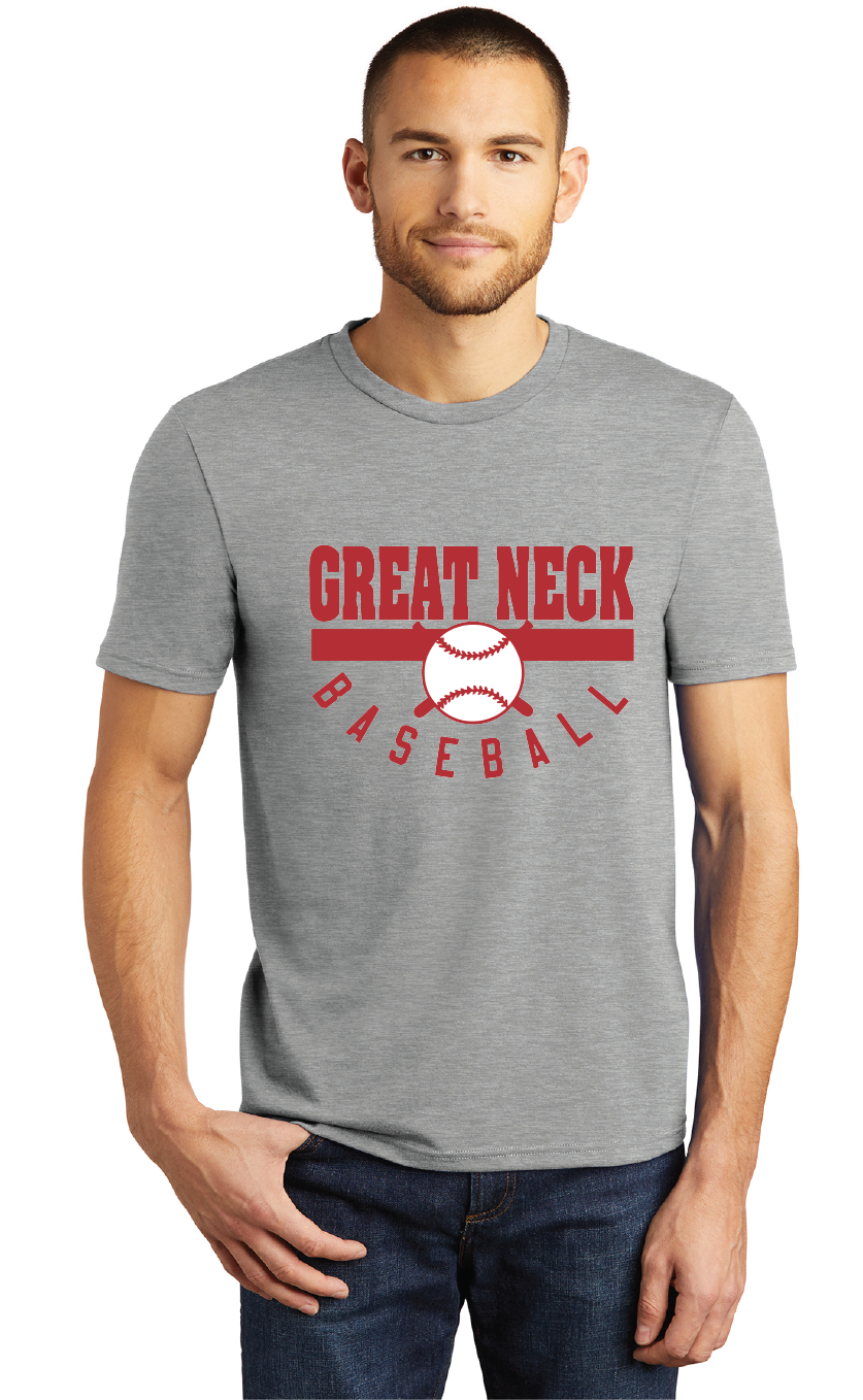 Perfect Tri Tee / Grey Frost / Great Neck Middle School Baseball