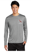 Long Sleeve Heather Contender Tee / Graphite / Great Neck Middle School Wrestling