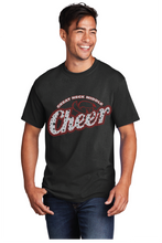 Core Cotton Tee / Black / Great Neck Middle School Cheer