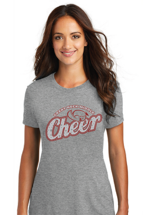 Women’s Perfect Tri Tee / Grey Frost / Great Neck Middle School Cheer
