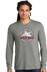 Perfect Tri Long Sleeve Tee / Grey Frost / Great Neck Middle School Debate