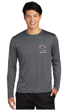 Long Sleeve Heather Contender Tee / Graphite / Great Neck Middle School Wrestling