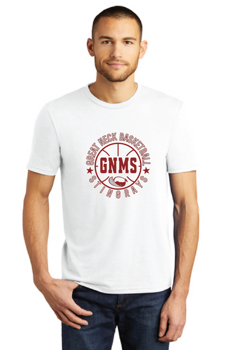 Perfect Tri Tee / White / Great Neck Middle School  Boys Basketball