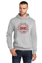 Core Fleece Pullover Hooded Sweatshirt / Ash / Great Neck Middle School  Boys Basketball