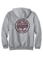 Carhartt Midweight Hooded Sweatshirt / Heather Grey / Hokie Handymen