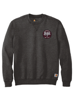 Carhartt Midweight Crewneck Sweatshirt / Carbon Heather / Hokie Handymen
