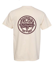 Garment-Dyed Heavyweight T-Shirt / Ivory / Hokie Handymen