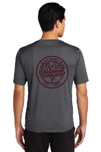 Heather Performance Tee / Graphite Heather / Hokie Handymen