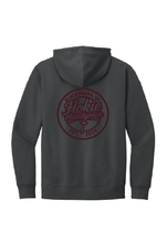 District Hooded Sweatshirt / Charcoal / Hokie Handymen
