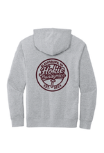 District Hooded Sweatshirt / Light Heather Grey / Hokie Handymen