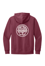 District Hooded Sweatshirt / Heather Maroon / Hokie Handymen