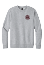 District Crewneck Sweatshirt / Light Heather Grey / Hokie Handymen