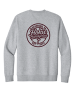 District Crewneck Sweatshirt / Light Heather Grey / Hokie Handymen