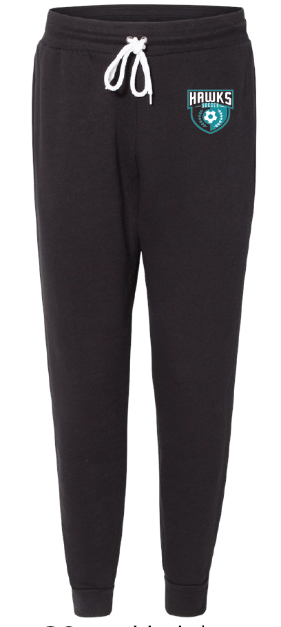 Unisex Jogger Sweatpants / Black / Hickory Middle School Soccer