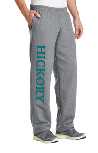 Fleece Sweatpants with Pockets / Athletic Heather / Hickory Middle School Soccer