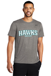 Nike Legend Tee / Heather Grey / Hickory Middle School Soccer