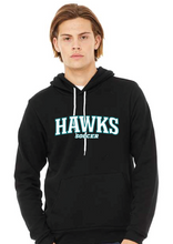 Unisex Sponge Fleece Hoodie / Black / Hickory Middle School Soccer