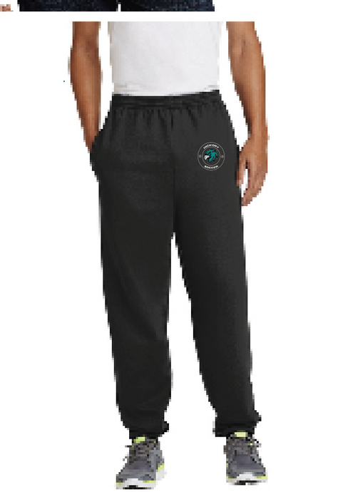Essential Fleece Sweatpant with Pockets / Black / Hickory Middle School Soccer