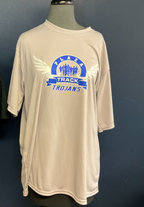 Plaza Middle School Track/Grey Performance T-shirt