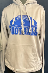 Plaza Middle School Football/Grey Performance Hoodie