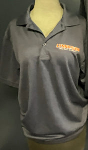 Lynnhaven Middle School/Navy Button-Up Polo