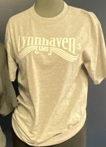 Lynnhaven Middle School/Heather Grey/Cotton T-shirt