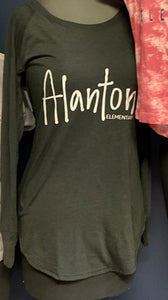 Alanton Elementary School/Long Sleeve Black