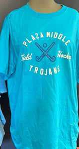 Plaza Middle School Field Hockey/Blue T-shirt