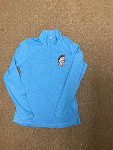 Plaza Middle School/Blue 1/4 Zip Up