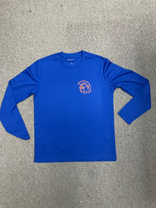 Plaza Middle School Trojans/Royal Blue Performance Long Sleeve