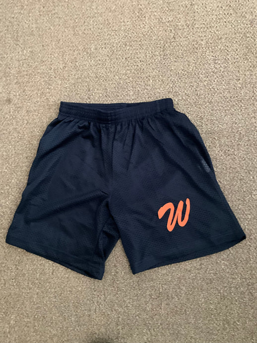 Wahoos Navy Blue Performance Shorts