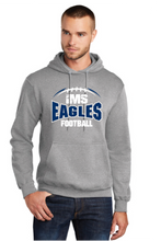Core Fleece Pullover Hooded Sweatshirt / Athletic Heather / Independence Middle School Football