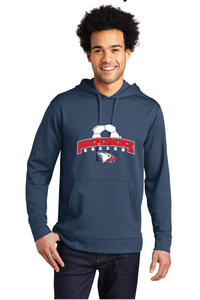Performance Fleece Pullover Hooded Sweatshirt / Navy  / Independence Middle School Boys Soccer