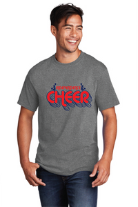 Core Cotton Tee / Graphite Heather / Independence Middle School Cheer